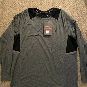 Spyder Winter Base Layer Thermal Long Sleeves Size XL, Brand New with Tags, Gray